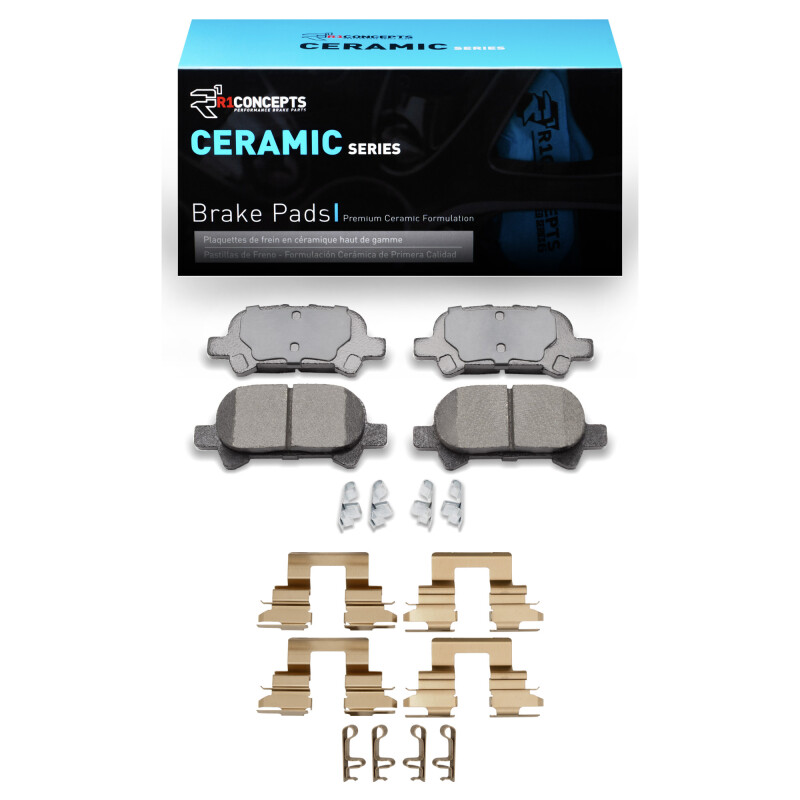 Toyota Avalon Brake Pads - Rear - R1 Concepts - R1 Ceramic - `02-`08